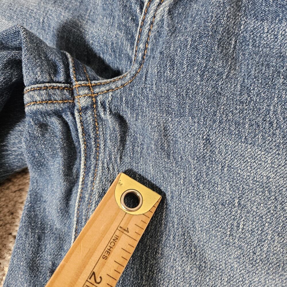 Quince Jeans Women's 30 Blue Luna Relaxed Straight Organic Cotton Blend Casual - Picture 11 of 11